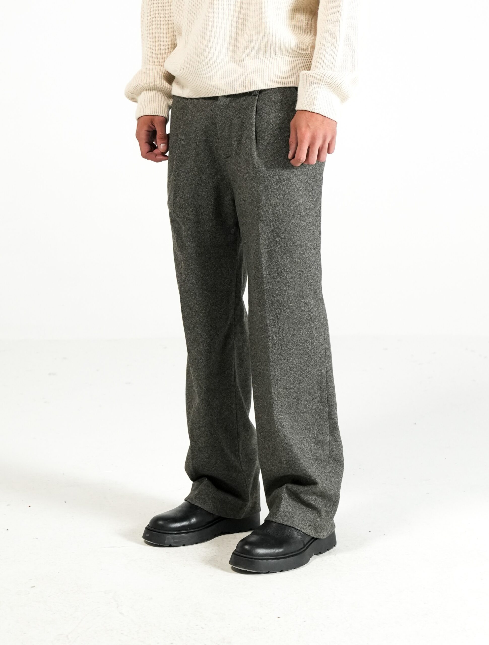 wool pleated pants wool pleated pants