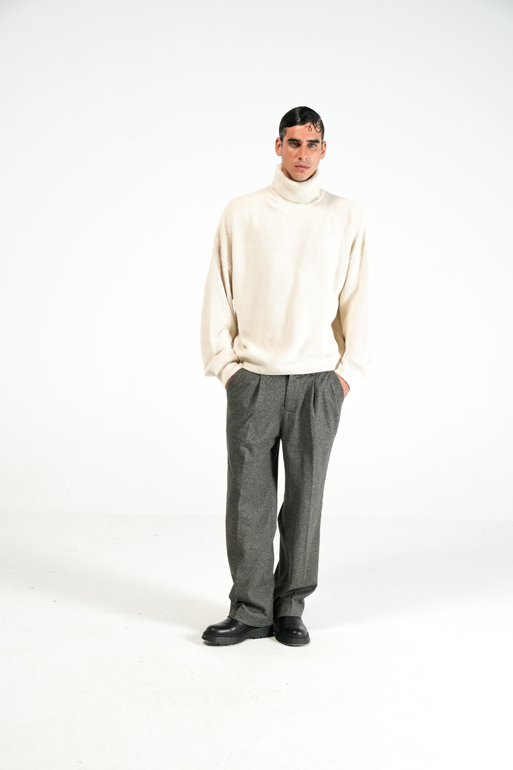 wool pleated pants wool pleated pants