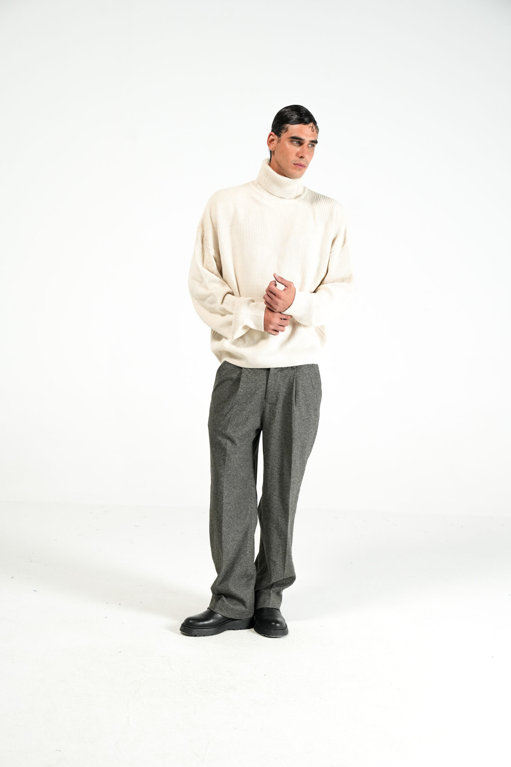 wool pleated pants wool pleated pants